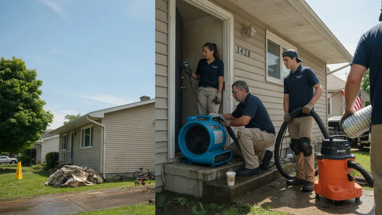 Water Damage Restoration in Beason, IL near me